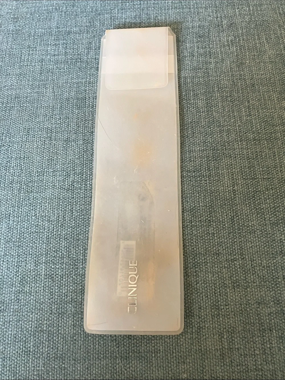 Clinique Makeup Brush Plastic Case Container